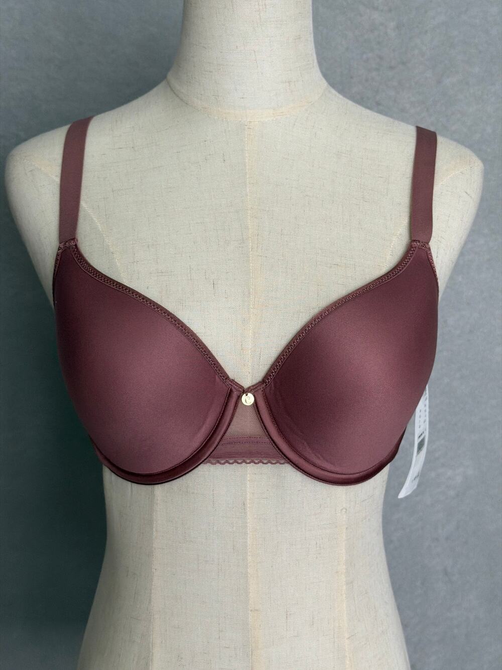 Chantelle C Jolie T-Shirt Bra Convertible in Rose Women's 32DD NEW